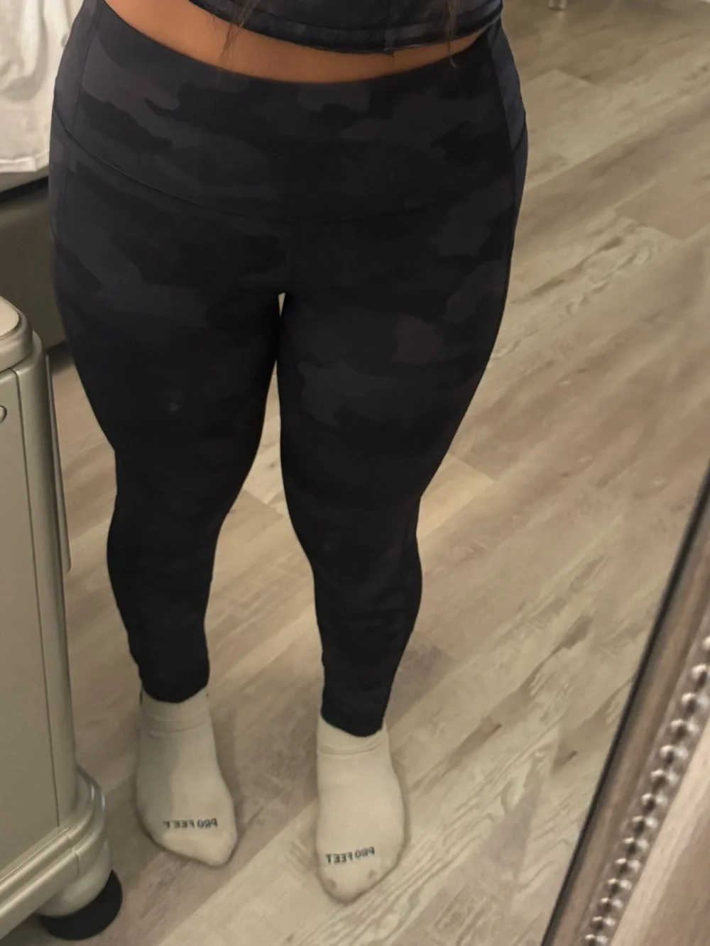 Lululemon Black Camo Performance Leggings